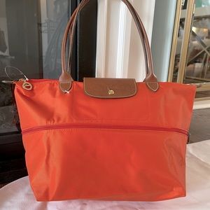 Long champ Authentic orange .